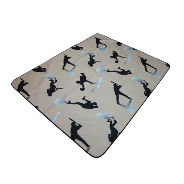 Baseball waterproof picnic blanket