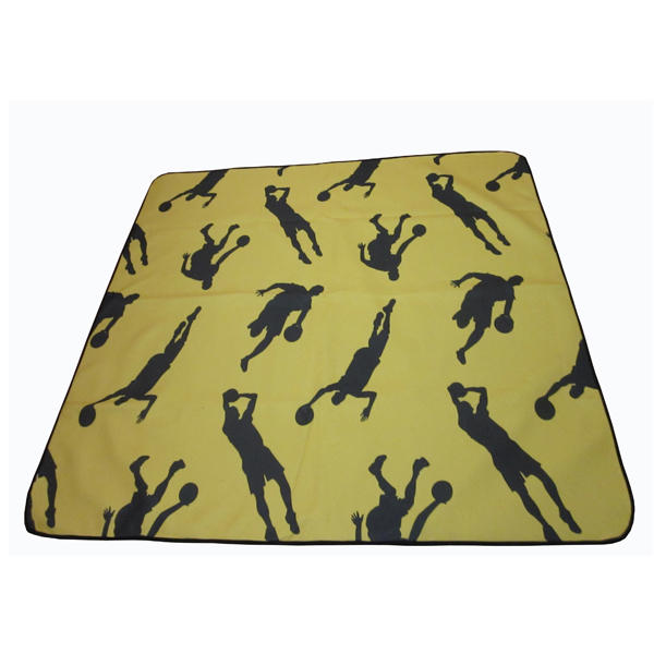 Druable basketball picnic mat