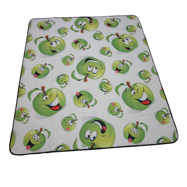 Picnic blanket with fruit topic